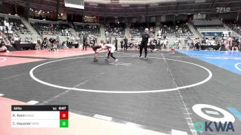 62 lbs Rr Rnd 4 - Riley Keim, Wagoner Takedown Club vs Camberleigh Hausner, Sperry Wrestling Club