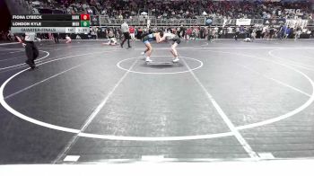 125 lbs Quarterfinal - Fiona Lybeck, Darkhorse WC vs London Kyle, Mighty Warrior Wr Ac