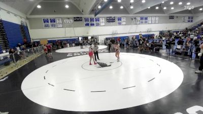 125 lbs 1st Place Match - Isabella Garcia Sanchez, Santa Ana Wrestling Club vs Kensli Watts, San Clemente High School