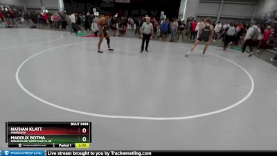 215 lbs Semifinal - Nathan Klatt, Minnesota vs Maddux Botma, Grindhouse Wrestling Club