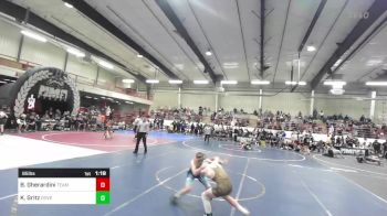 95 lbs Semifinal - Brody Gherardini, Team Grand Valley Elite vs Kael Gritz, Dove Creek