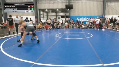 135 lbs Rr Rnd 5 - AJ DeLaCruz, Roundtree Wrestling Academy - BHS vs Luke Galipeau, DoughBoy WC - BHS