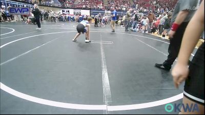 80 lbs Consi Of 8 #2 - Sawyer Green, Tuttle Wrestling Club vs Gannon Lynn, Noble Takedown Club