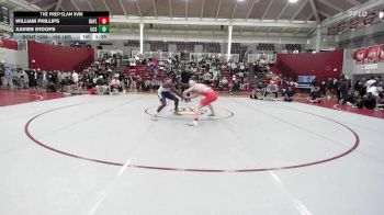 165 lbs Semifinal - William Phillips, Baylor School vs Xavier Stoops, Cornerstone Christian