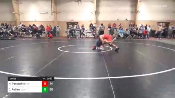 184 lbs Prelims - Nate Panagakis, Newman-Wichita vs Dominic Robles, Colorado State-Pueblo