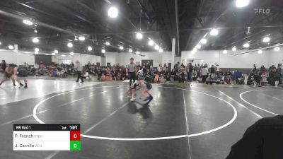 64 lbs Rr Rnd 1 - Presley French, Stout Wr Acd vs Jaedyn Carrillo, VC Outlaws