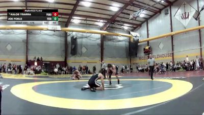 175 lbs Cons. Round 2 - Joe Foels, Perrysburg vs Kalob Ybarra, Pomona