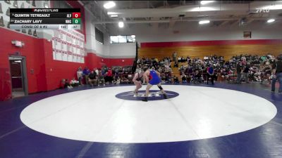 190 lbs Consi Of 8 #2 - Quintin Tetreault, Alvirne vs Zachary Lavy, Winnacunnet