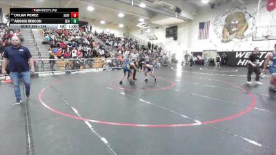 106 lbs Cons. Round 2 - Dylan Perez, Santiago/GG vs Arson Rincon, South El Monte