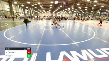 114 lbs Consi Of 32 #2 - Nanyeli Encinas, NY vs Kandice Spry, OH