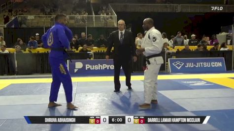 Darrell Lamar Hampton McClain vs Dhruva Abhaisingh 2026 Pan Jiu Jitsu IBJJF Championship