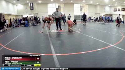132 lbs Cons. Round 2 - Ayden Salisbury, Indiana vs Keith Parker, Indy West Wrestling Club