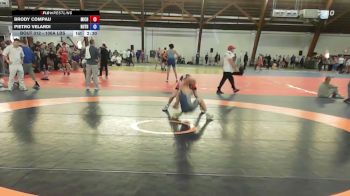 106A lbs Quarterfinal - Brody Compau, Michigan Premier vs Pietro Velardi, Ruthless