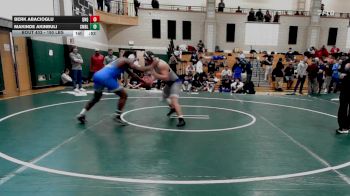 190 lbs Consi Of 16 #2 - Berk Abacioglu, Quincy/North Quincy vs Makinde Akinbuli, Cumberland