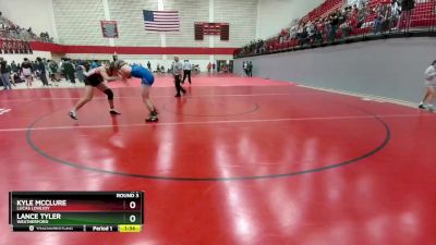 190 lbs Round 3 - Lance Tyler, Weatherford vs Kyle McClure, Lucas Lovejoy