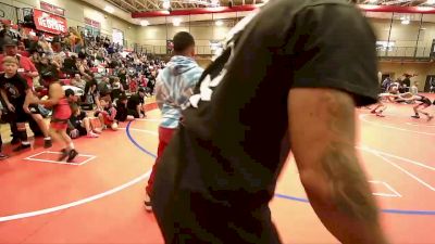 49 lbs Semifinal - Andre DeLaRosa, Moses Lake Wrestling Club vs Blane Ingvalson, Prosser Wrestling Academy