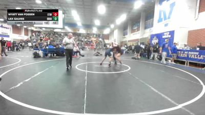 165 lbs Cons. Round 3 - Wyatt Van Fossen, Etiwanda vs Lex Galves, Redondo Union
