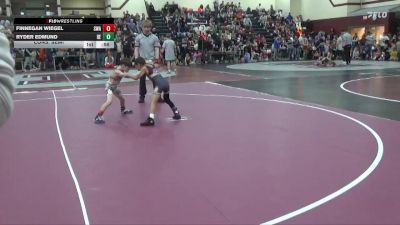 PW-9 lbs Cons. Semi - Finnegan Wiegel, Storm Wrestling Academy vs Ryder Edmund, DC Elite