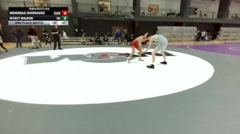 U16 FK - 132 lbs 2nd Place Match - Wyatt Wilson, Pioneer Grappling Academy vs Nehemias Rodriguez, South West Washington Wrestling Club