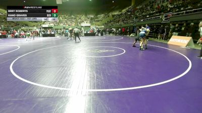 167 lbs Consi Of 16 #2 - Bret Roberts, Porterville vs Kano Graves, Bishop