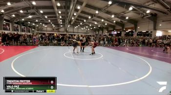 140 lbs Quarterfinal - Valo Paz, NXT Level Wrestling Academy vs Trenton Fritter, Tyler Tornadoes Wrestling