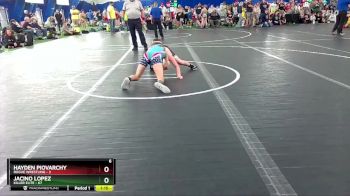 100 lbs Round 6 (8 Team) - Hayden Piovarchy, Rogue Wrestling vs Jacino Lopez, Killer Elite