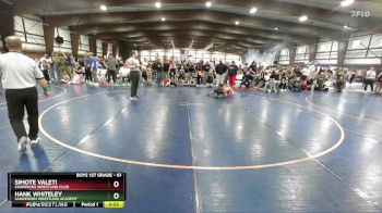 61 lbs Quarterfinal - Simote Valeti, Champions Wrestling Club vs Hank Whiteley, Sanderson Wrestling Academy
