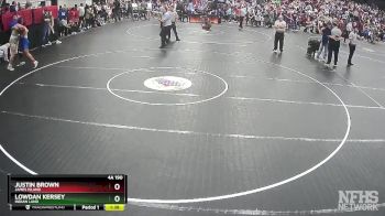4A 190 lbs Cons. Round 1 - Justin Brown, James Island vs Lowdan Kersey, Indian Land