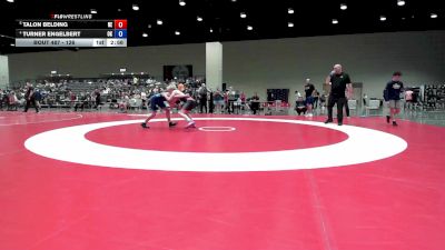 132 lbs Quarters - Talon Belding, NE vs Turner Engelbert, OK