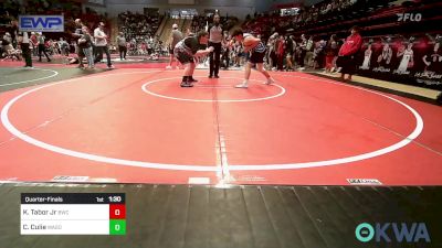 Quarterfinal - Kelly Wayne Tabor Jr, Berryhill Wrestling Club vs Cash Culie, Wagoner Takedown Club