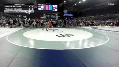 113 lbs Champ. Rd Of 32 - Paxton Valentine, IL vs Zachary Donalson, AR