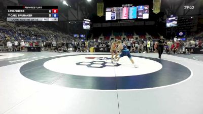 138 lbs Cons. Sub-rd Of 16 - Levi Chicas, AZ vs Cael Brubaker, TX