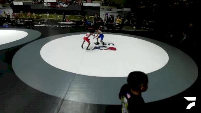 63 lbs Champ. Round 2 - Nathan Moreno vs Jace Jauregui, Madera Wrestling Club