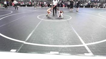 52 lbs Quarterfinal - Vincent Burgo, Team Tulsa Wrestling Club vs Carter Tompkins, King Select