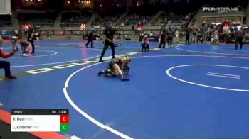 58 lbs Final - Royce Beal, Hudson WC vs Jaxon Kraemer, Apex Grappling Academy