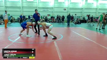 157 lbs Round 6 (10 Team) - Griffin Kernik, GT Alien - 2 vs Lonzy Vielma, Cow Rock WC