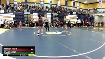 100 lbs. Champ. Round 2 - Taylor Reiter, Timberland vs Addison Shank, Odessa