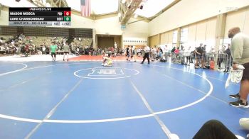 162-H lbs Round Of 16 - Mason Mosca, Pro-ex Wrestling Club vs Luke Charbonneau, North Hunterdon