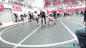 52 lbs Final - Ryatt Luchsinger, Lexington Wrestling Club vs Michael Fabela, Chickasha Youth Wrestling
