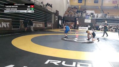 113 lbs Consi Of 8 #2 - Jacob Naylor, McDonogh vs Knox Ritchie, McCallie School