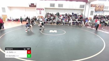 157 lbs Consi Of 4 - Ahmed Elalfy, Norwood vs Hunter Gormally, Minnechaug