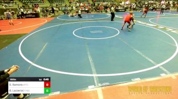 95 lbs Consi Of 16 #2 - Gavin Samons, Well Trained vs Bradley Lazzerini, Team Tulsa Wrestling Club