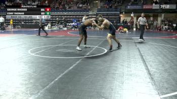 184 lbs Consi Of 16 #2 - George Rhodes, Drexel vs Cory Thomas, Michigan State
