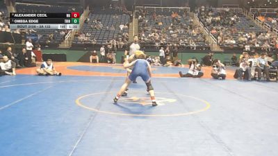 3A 132 lbs 1st Place Match - Omega Edge, Trinity High School vs Alexander Cecil, Madison High School