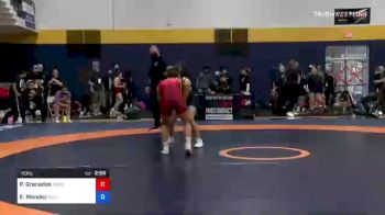 50 kg Consi Of 8 #2 - Pauline Granados, McKendree Bearcat Wrestling Club vs Emily Mendez, Bulldog Wrestling Club