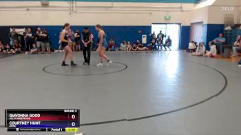 135 lbs Round 2 - Giavonna Good, All In Wrestling vs Courtney Hunt, AFWC