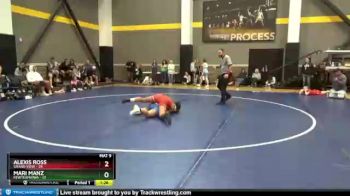 142 lbs Round 3 (3 Team) - Alexis Ross, Grand View vs Mari Manz, FEWTeamIowa