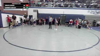 71 lbs 5th Place Match - Barrett McCoy, All In Wrestling Academy vs Brock Hvass, Lewiston Wrestling Club