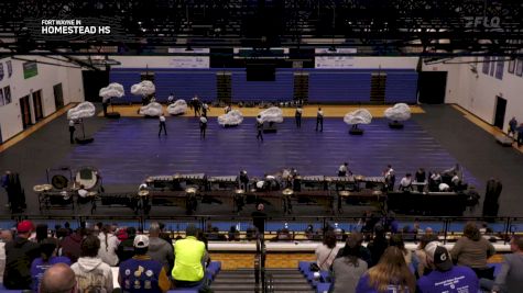Homestead HS "Fort Wayne IN" at 2026 WGI Percussion Indianapolis Regional+