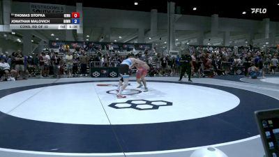 70 kg Cons. Rd Of 32 - Thomas Stofka, George Mason vs Jonathan Malovich, BullTrained Wrestling